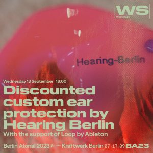 Discounted custom ear protection by Hearing Berlin