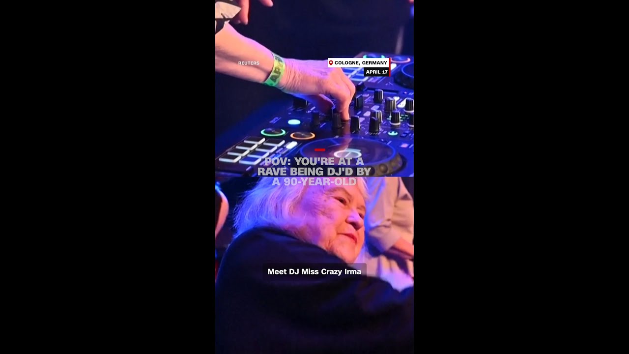 POV: You're at a rave being DJ'd by a 90-year-old