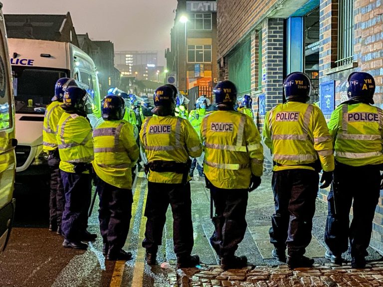 ILLEGAL RAVE AT AN UNDER CONSTRUCTION POLICE STATION