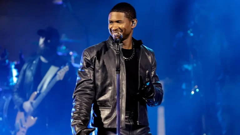 Usher Takes The Stage At Super Bowl Halftime Show 2024