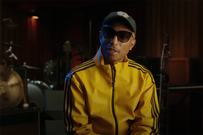 Pharrell Hearing 'GET LUCKY' For The 1st Time